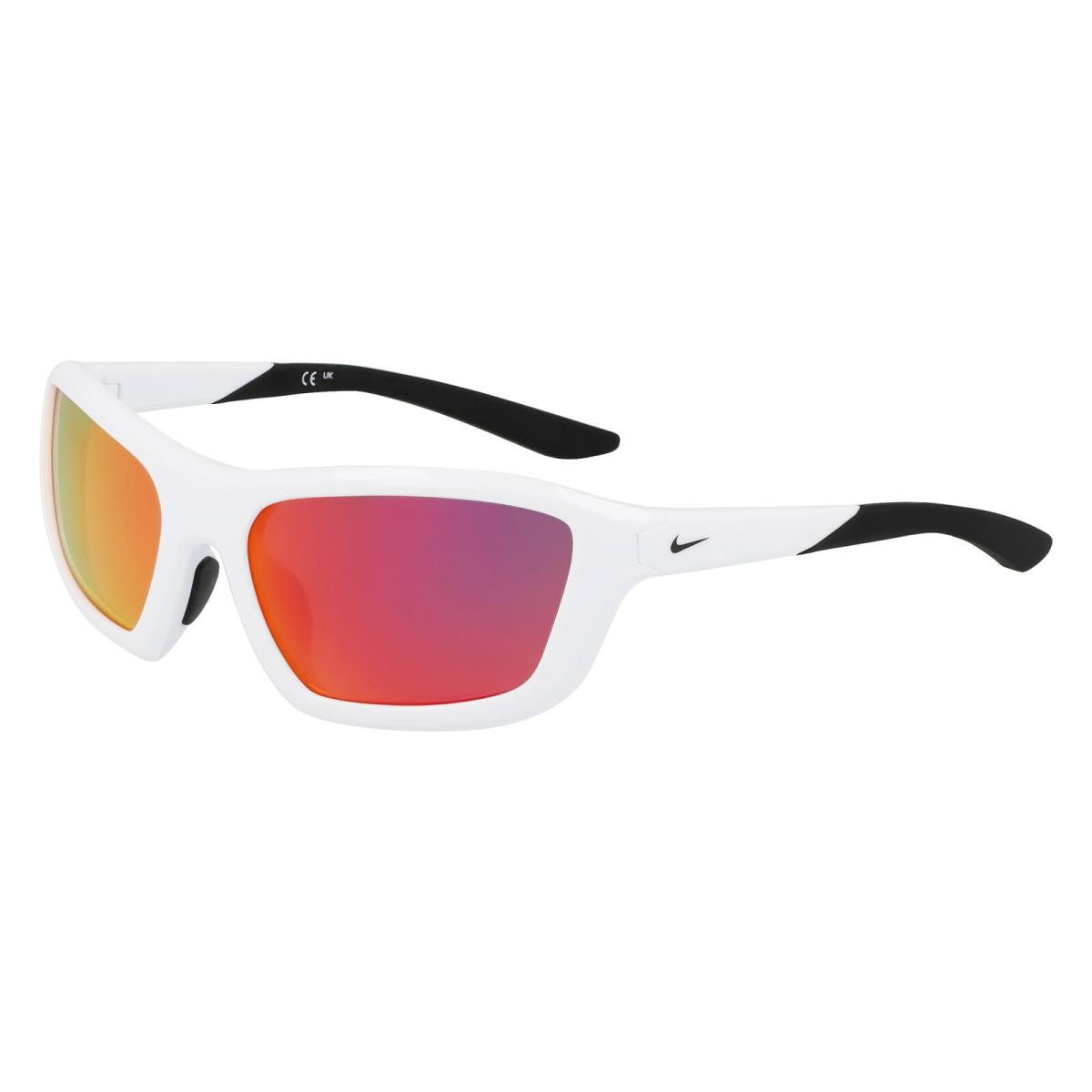 Nike Brazer M FV2401 White Red Mirror 100 Sunglasses