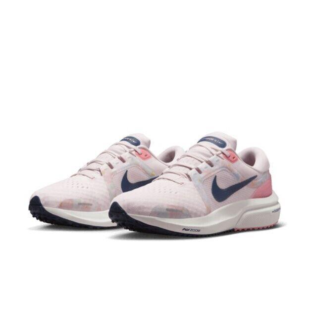 Nike Air Zoom Vomero 16 Womens Size 6 Shoes FJ2962 601 Pink Navy White