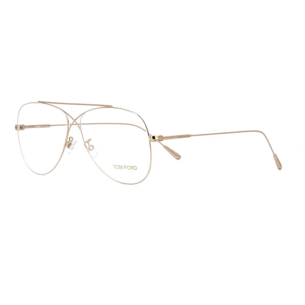 Tom Ford Unisex FT5531/V 028 56 Optical Gold Frames