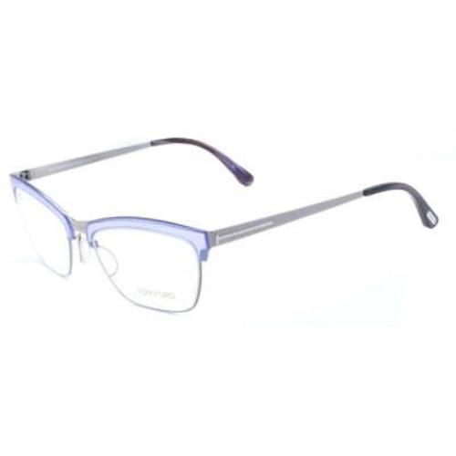 Tom Ford TF5392 080 Transparent Voilet Eyeglasses 54-18-135