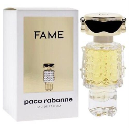 Fame Paco Rabanne 2.7 oz / 80 ml Eau de Parfum Refillable Women Perfume Spray