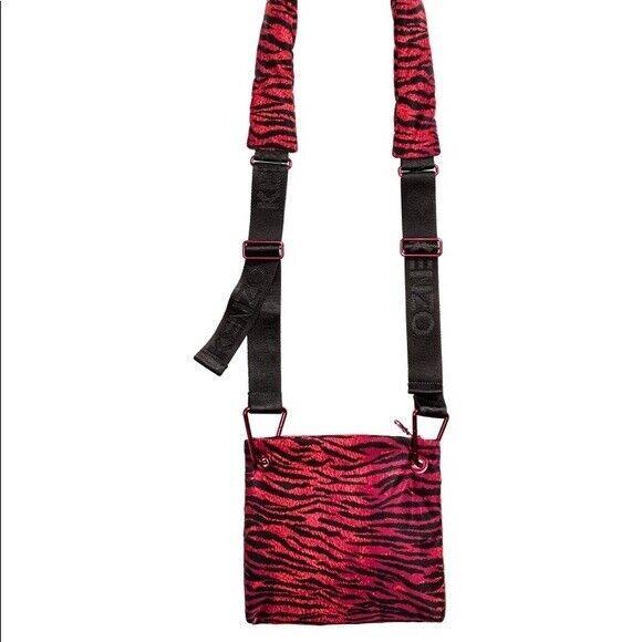 Kenzo X H M Red Animal Print Crossbody Bag