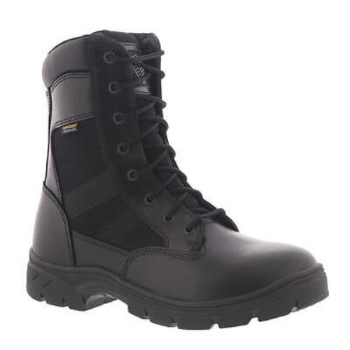 Skechers Mens Wascana - Athas Leather Waterproof Work Boots Shoes Bhfo 5339