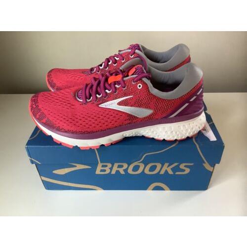 Brooks Ghost 11 Women`s Running Shoes - Pink - Sz 9