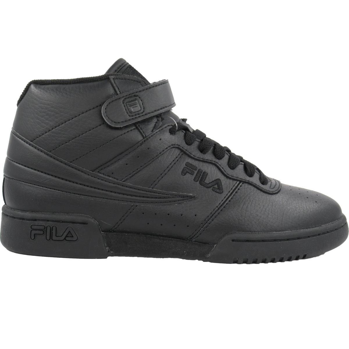 Fila Mens F13 F-13 Leather High Mid Top Casual Classic Basketball Shoes