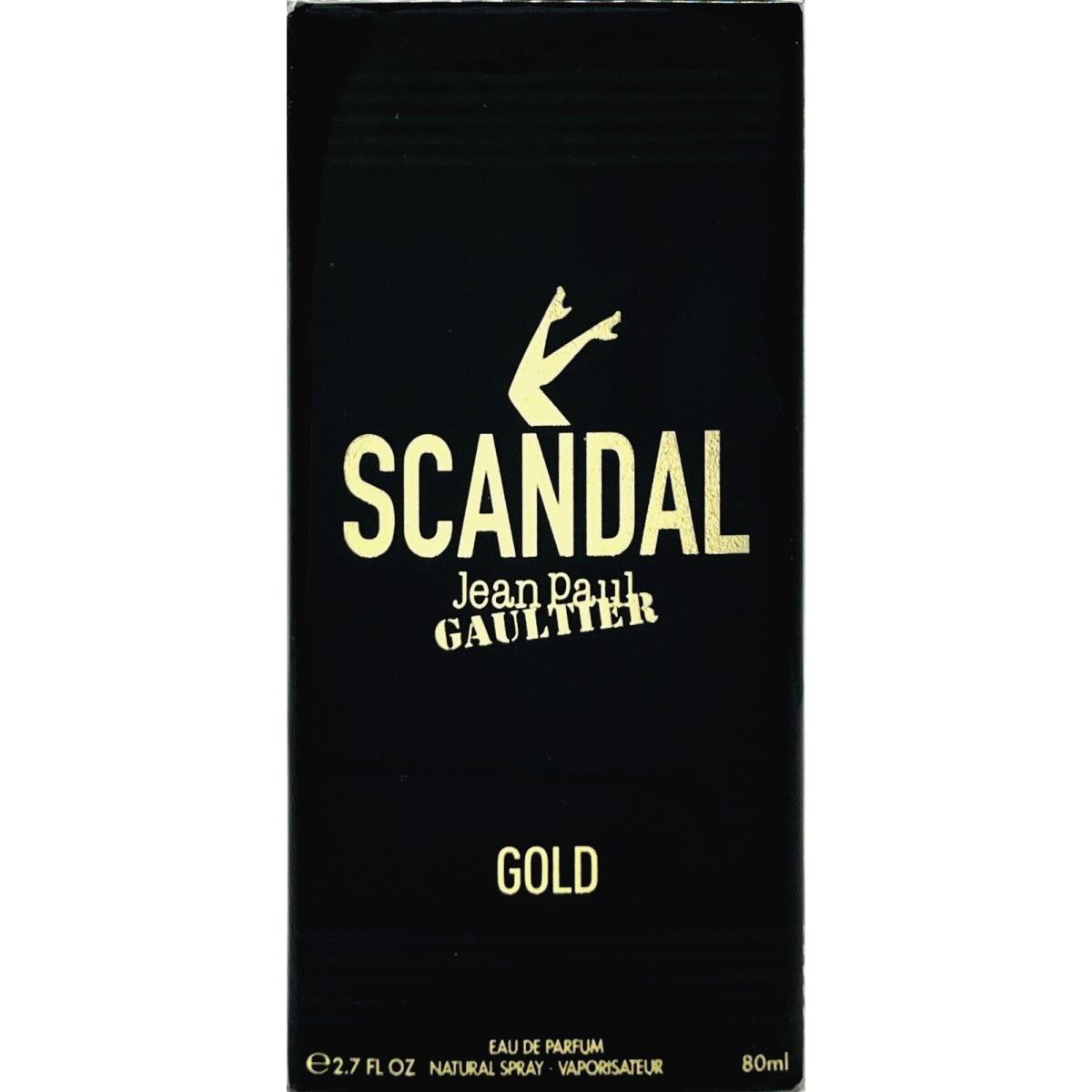 Jean Paul Gaultier Scandal Gold Eau DE Parfum Spray For Women 2.7 Oz / 80 ml