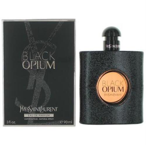 Black Opium by Yves Saint Laurent 3 oz Edp Spray For Women