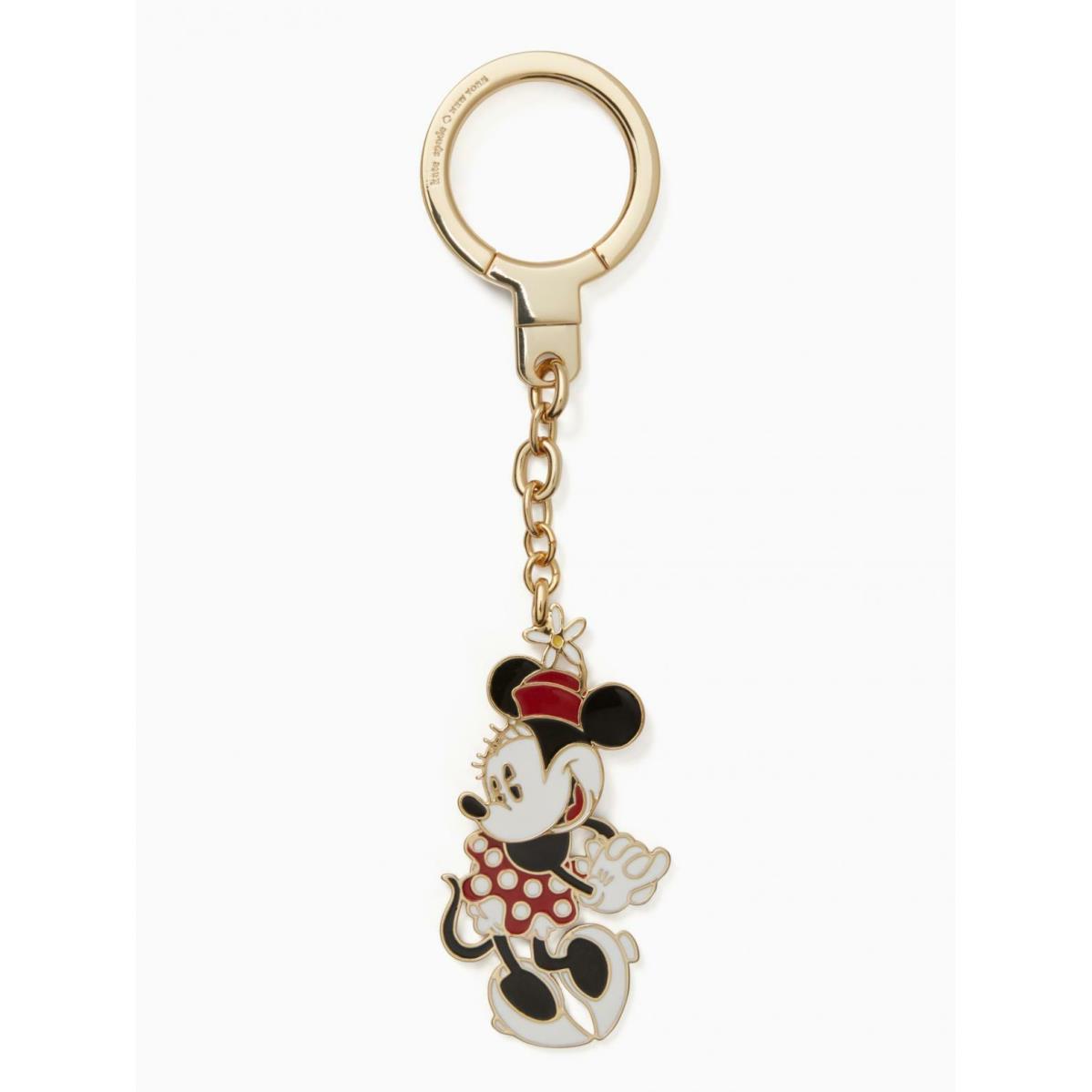 Kate Spade X Minnie Mouse Disney Bag Charm Key Chain Fob Keycha