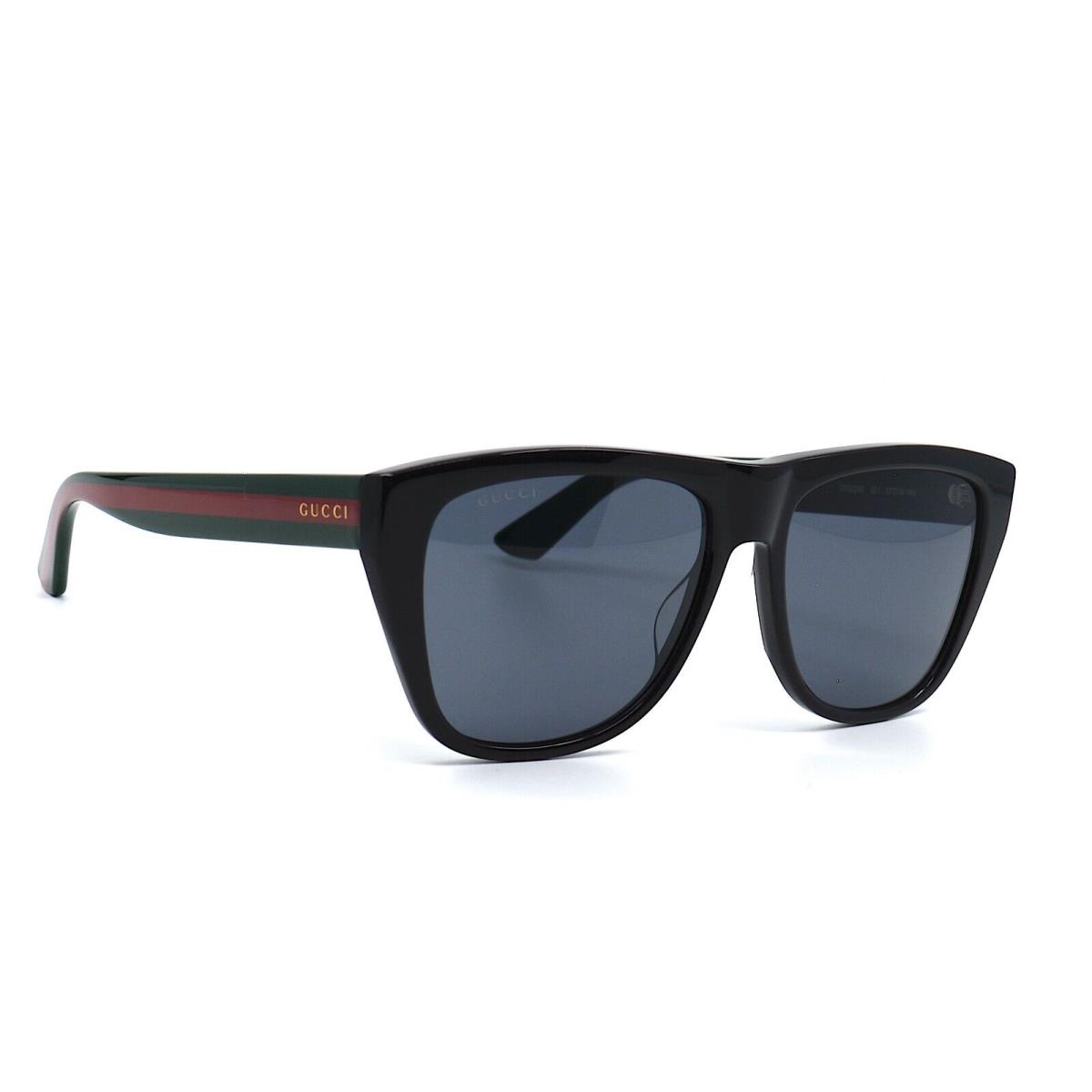 Gucci GG0926S 001 Black/green Grey Sunglasses