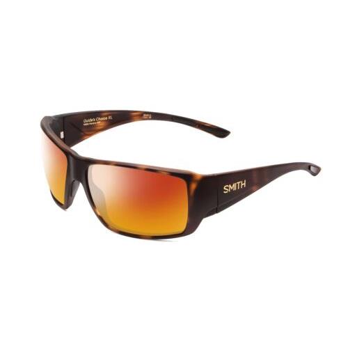 Smith Guides Choice Unisex Polarized Sunglasses 4 Options in Tortoise Gold 63 mm Red Mirror Polar