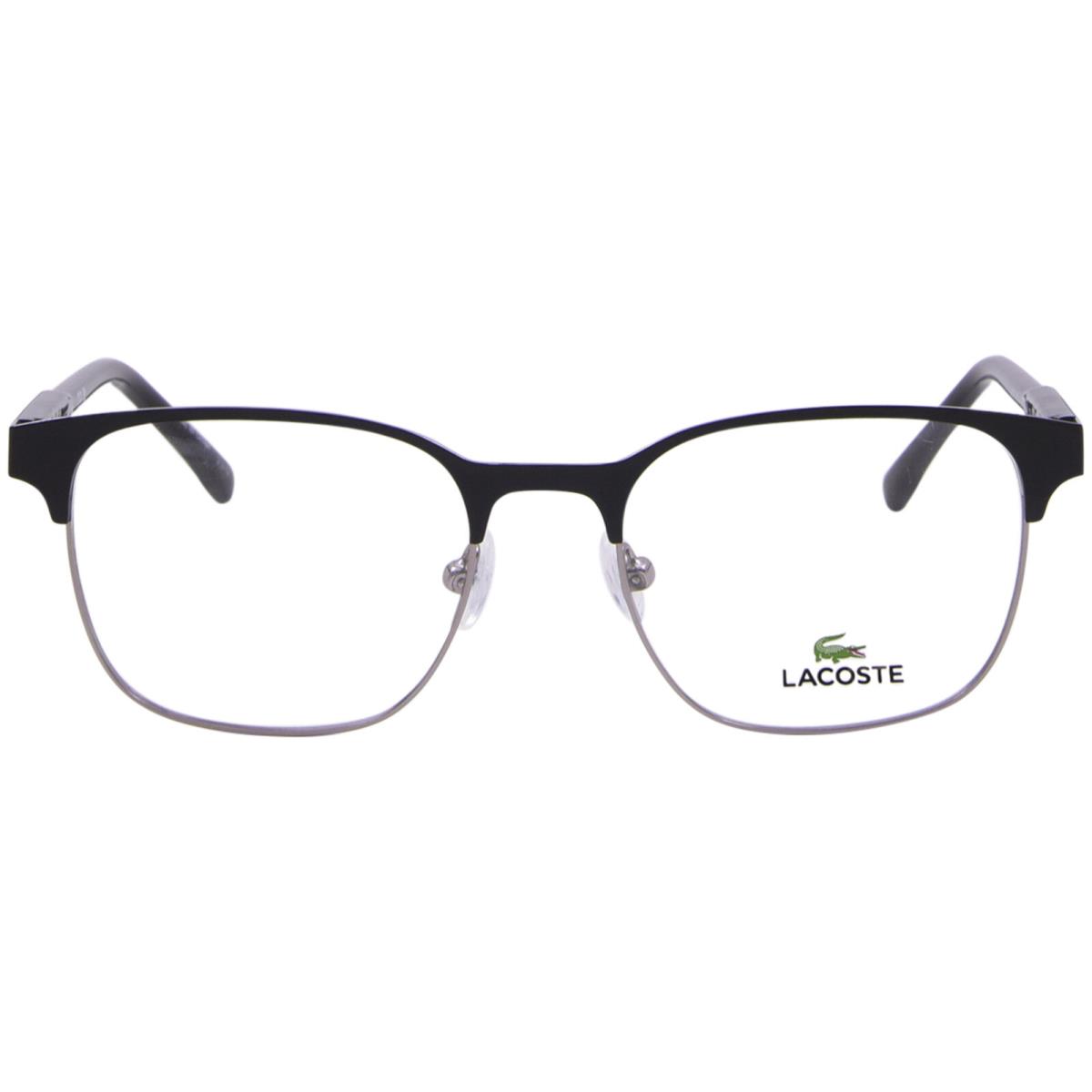 Lacoste L3113 001 Eyeglasses Youth Kids Boy`s Black Full Rim 48mm