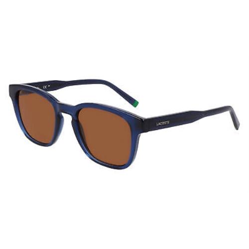 Lacoste L6026S Transparent Blue 410 Sunglasses