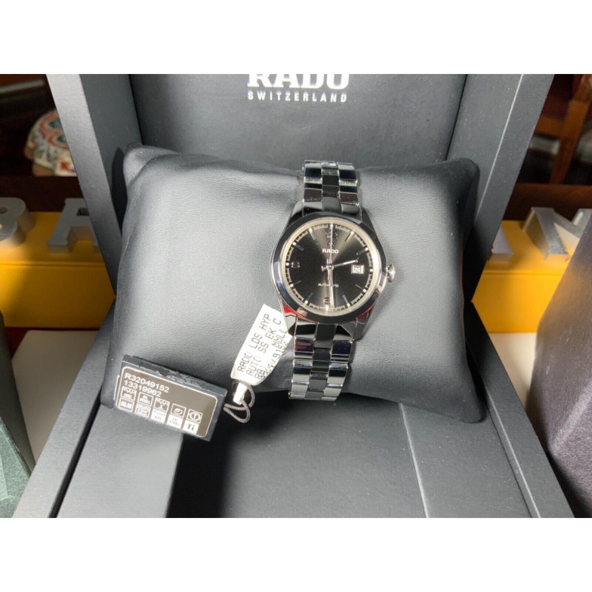 Rado Hyperchrome S Automatic Ladies Watch Stainless Steel/ceramic R32049152
