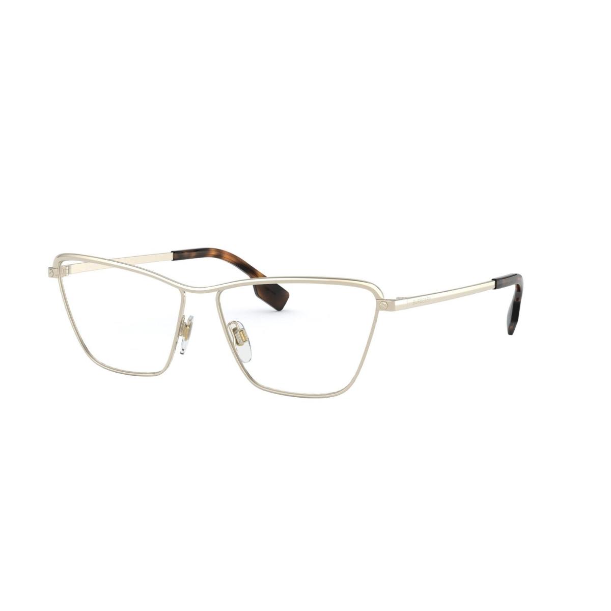 Burberry BE1343 1109 Talbot Pale Gold Demo Lens 57 mm Women`s Eyeglasses