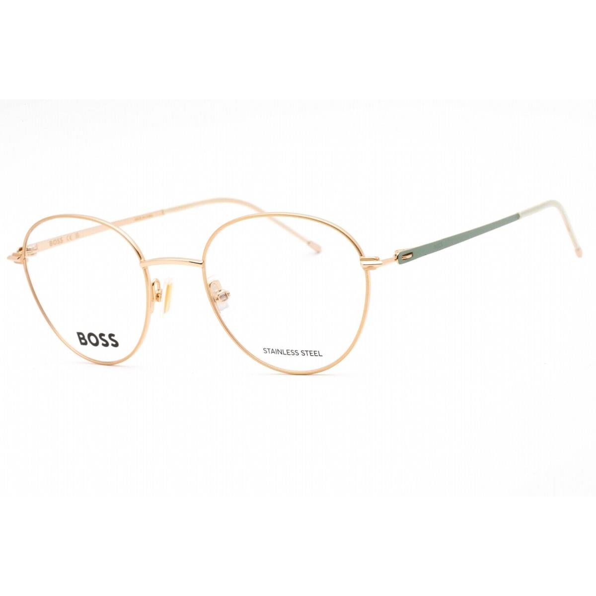 Hugo Boss Boss 1530 0PEF 00 Eyeglasses Gold Green Frame 50mm