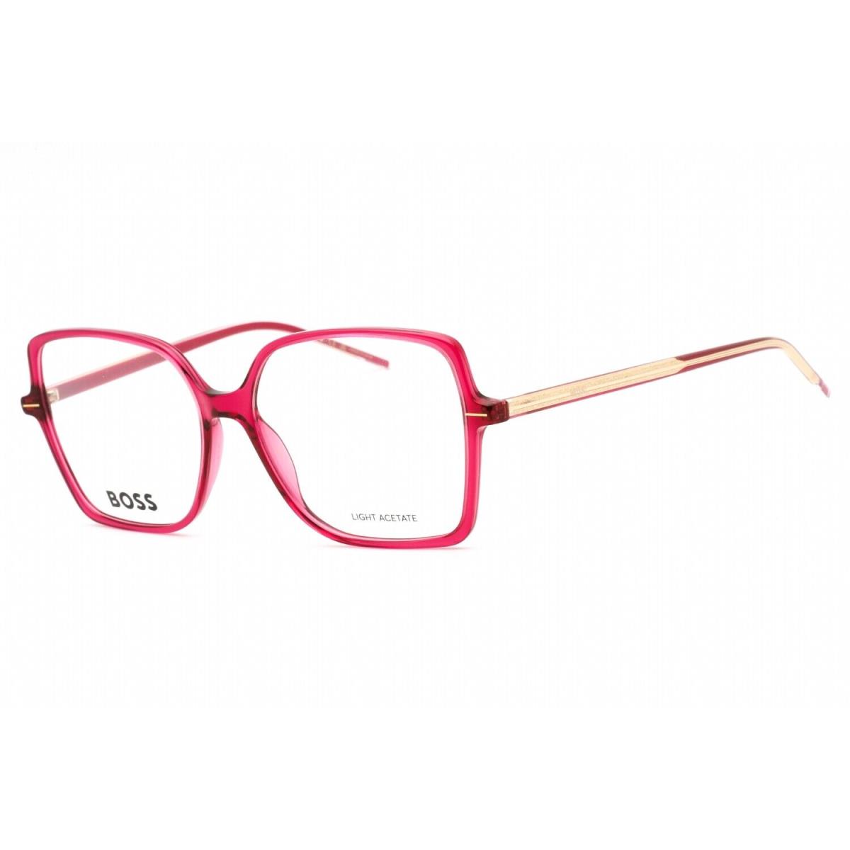 Hugo Boss Boss 1587 08CQ 00 Eyeglasses Red Frame 55mm