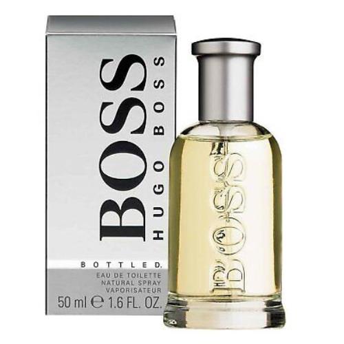 Boss Bottled by Hugo Boss 1.6 oz Edt Spray Men`s Cologne 50 ml 1.7