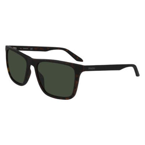 Dragon Alliance Re Ll Matte Tortoise Framed Lumalens G15 Lens Sunglasses