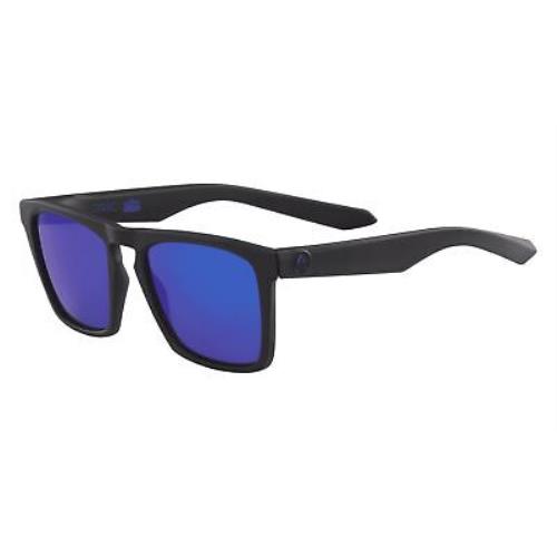 Dragon Drac H20 Sunglasses Matte Black Blue Ion Onesize