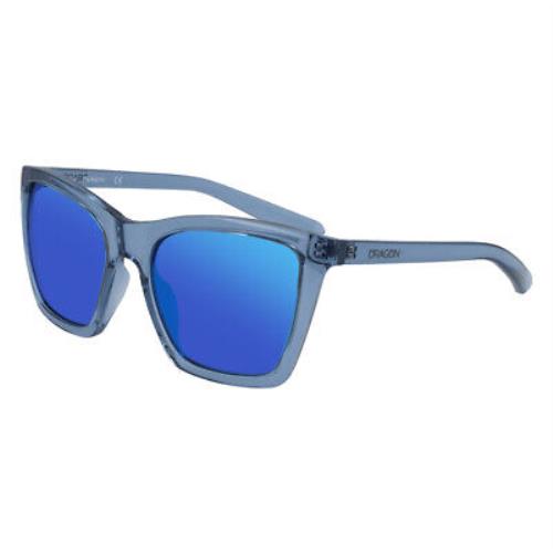 Dragon Alliance Mak Ion Pale Blue Crystal Framed Sky Blue Ion Lens Sunglasses