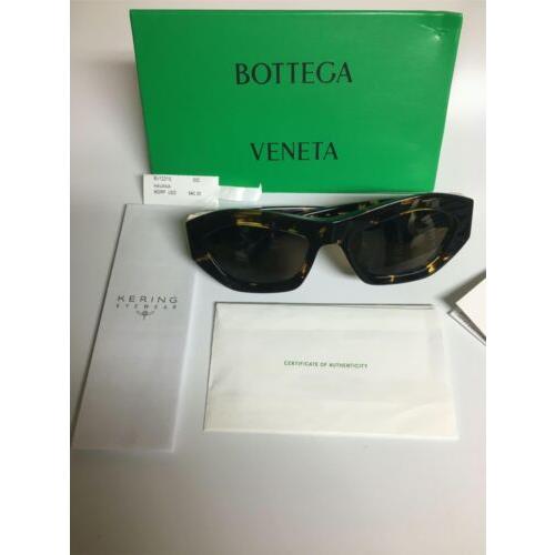 Bottega Veneta Women`s Sunglasses BV1221S Tortoise Size: 54MM