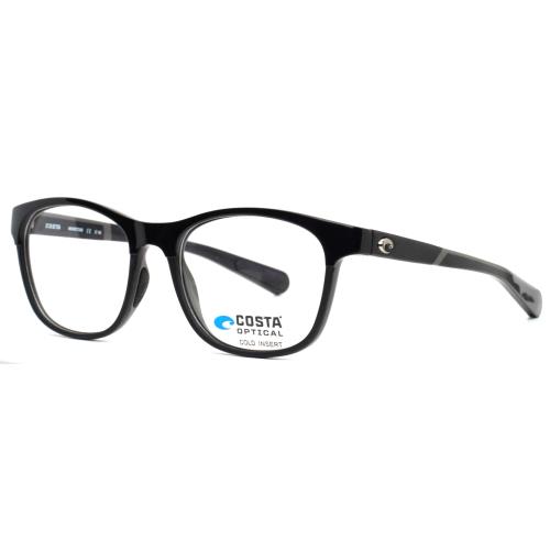 Costa Del Mar OCR130 130 Black Mens Square Full Rim Eyeglasses 53-18-140 B:42