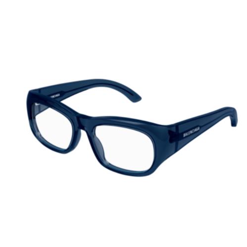 Balenciaga BB0269O 004 Blue Square Women`s Eyeglasses