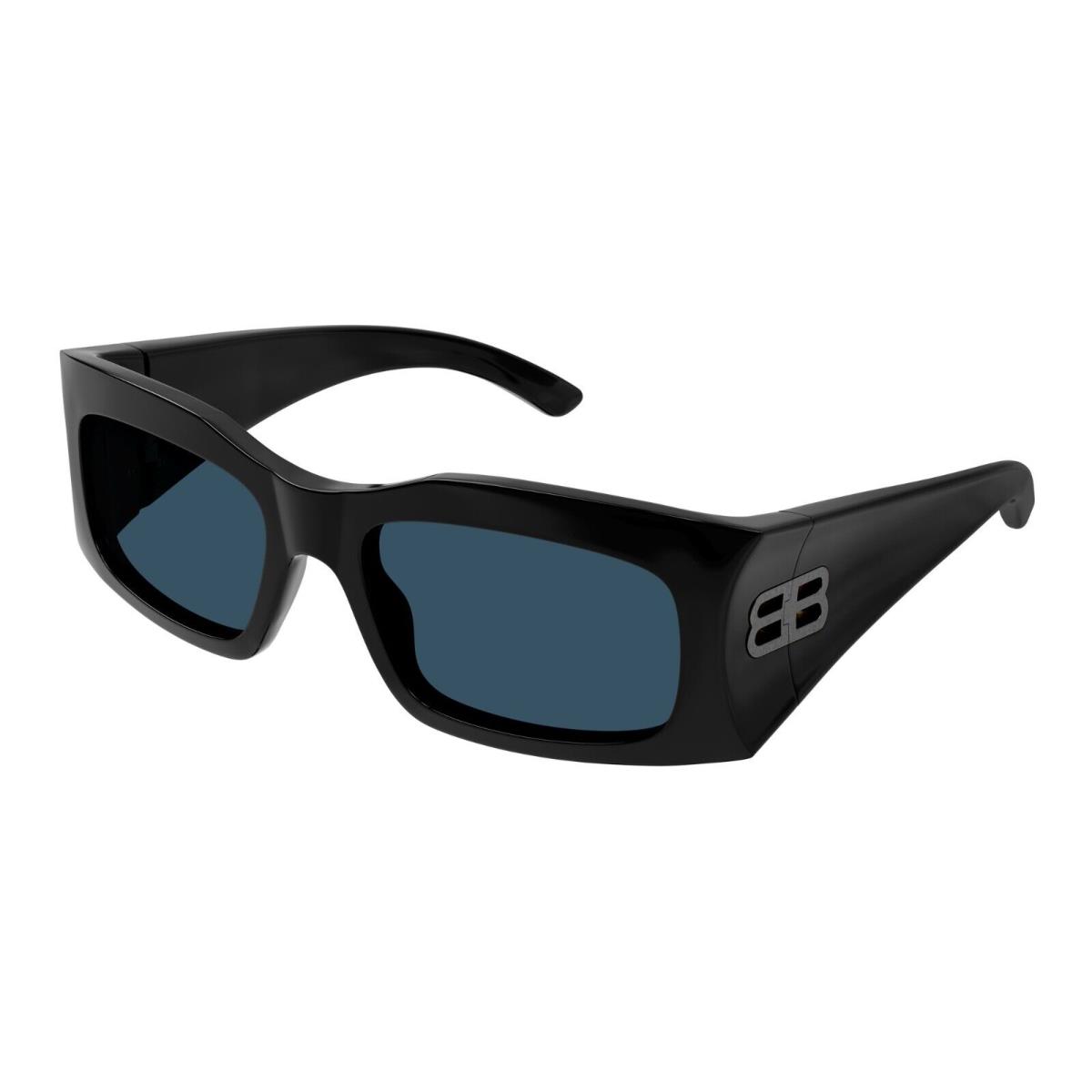 Balenciaga BB0291S Black/blue 002 Sunglasses