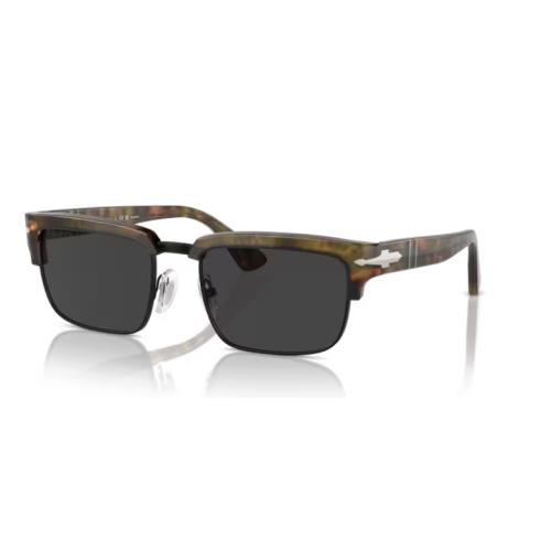 Persol 0PO3354S 108/48 Dark Havana/black Polarized Rectangle Men`s Sunglasses