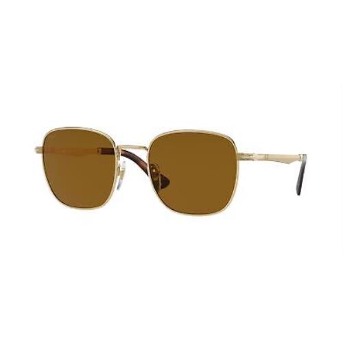 Persol PO2497S 114233 Square Gold Brown 54 mm Unisex Sunglasses