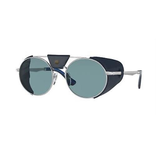 Persol PO2496SZ 1139P1 Silver Green Polarized 50 mm Unisex Sunglasses
