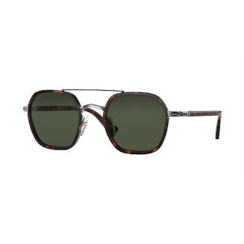 Persol PO2480S 513_31 Irregular Havana Green 50 mm Unisex Sunglasses