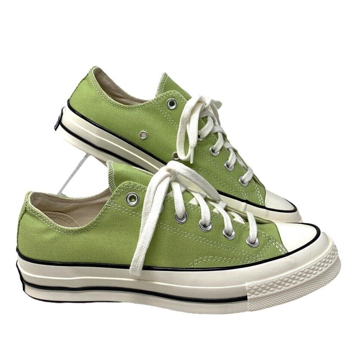 Converse Chuck 70 Low Top Shoes Green Canvas Women`s Size Skate Sneakers A04587C
