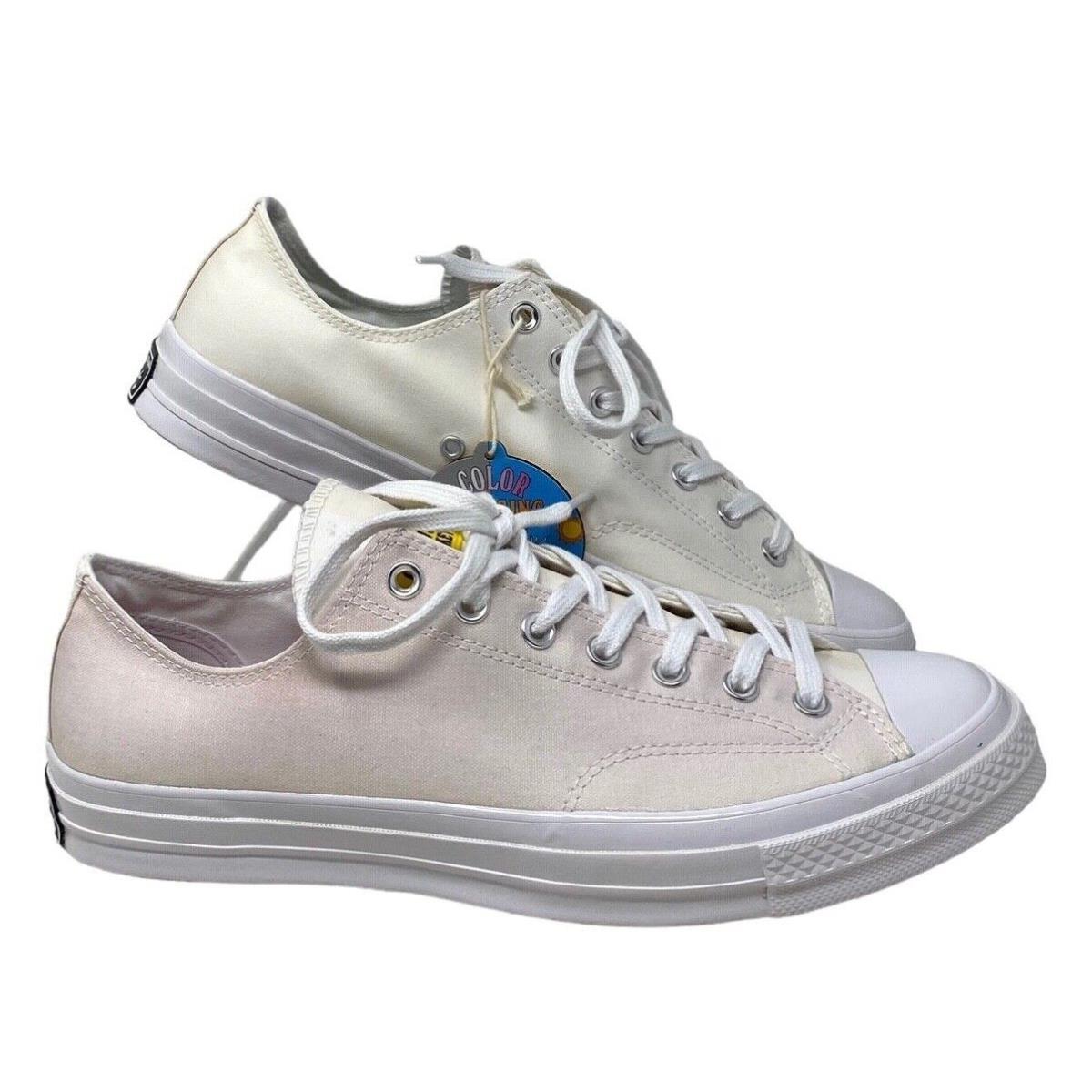 Converse Chuck 70 OX Low Top Shoes White Canvas Men Size Skate Sneakers 166599C