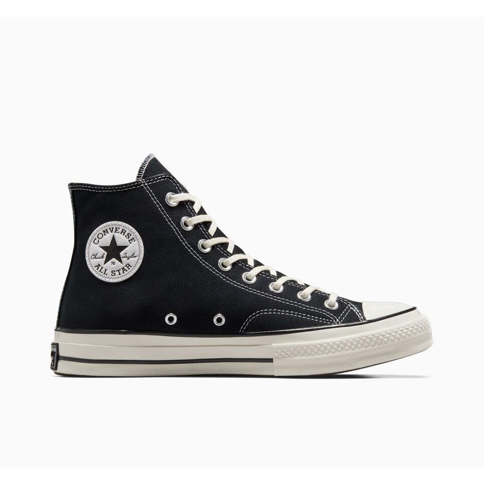 Converse Chuck Taylor All Star High 70 Ox Black / Egret 162050C Shoes - Black