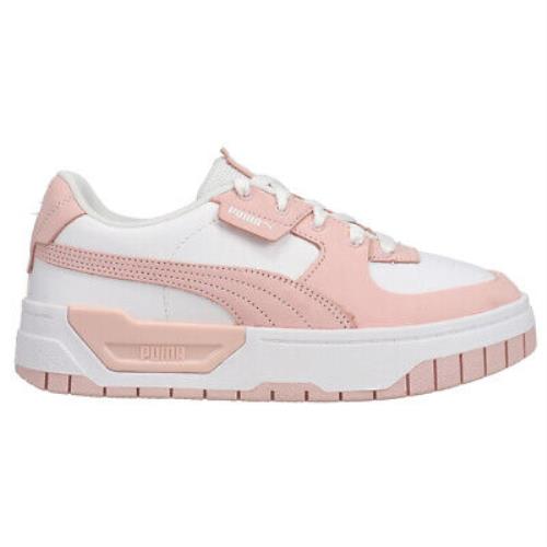 Puma Cali Dream Platform Lace Up Womens Pink White Sneakers Casual Shoes 38559 - Pink, White