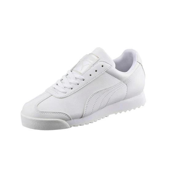 Puma Mens White Shoe Roma Basic + 353572 21
