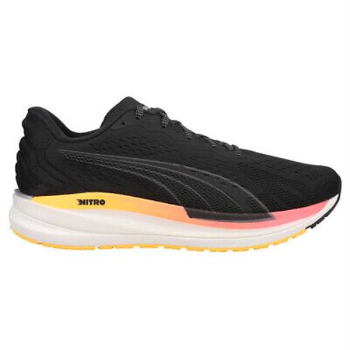 Puma Magnify Nitro Surge Running Mens Black Sneakers Athletic Shoes 37690501