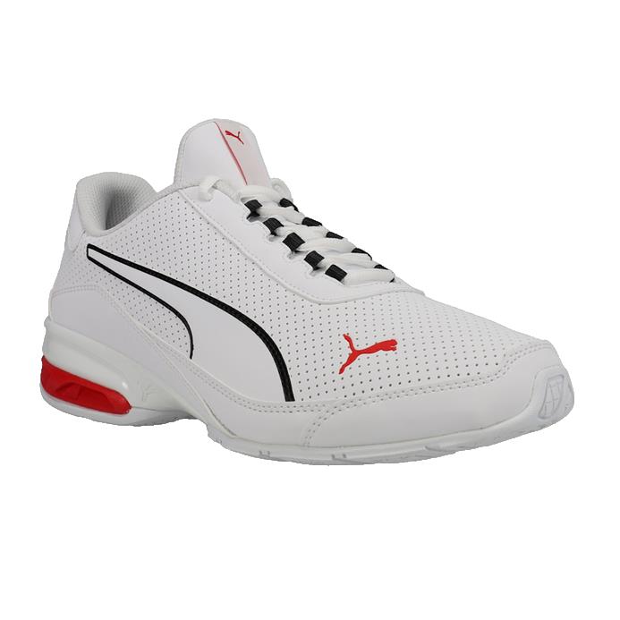 Puma Mens White Shoe Viz Runner Sport 376471 01