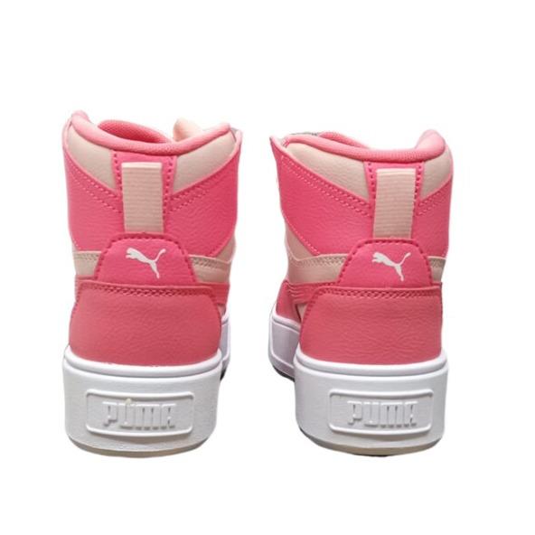 Puma Girls Pink Shoe Karmen Rebelle Mid JR 388729 06J - Pink