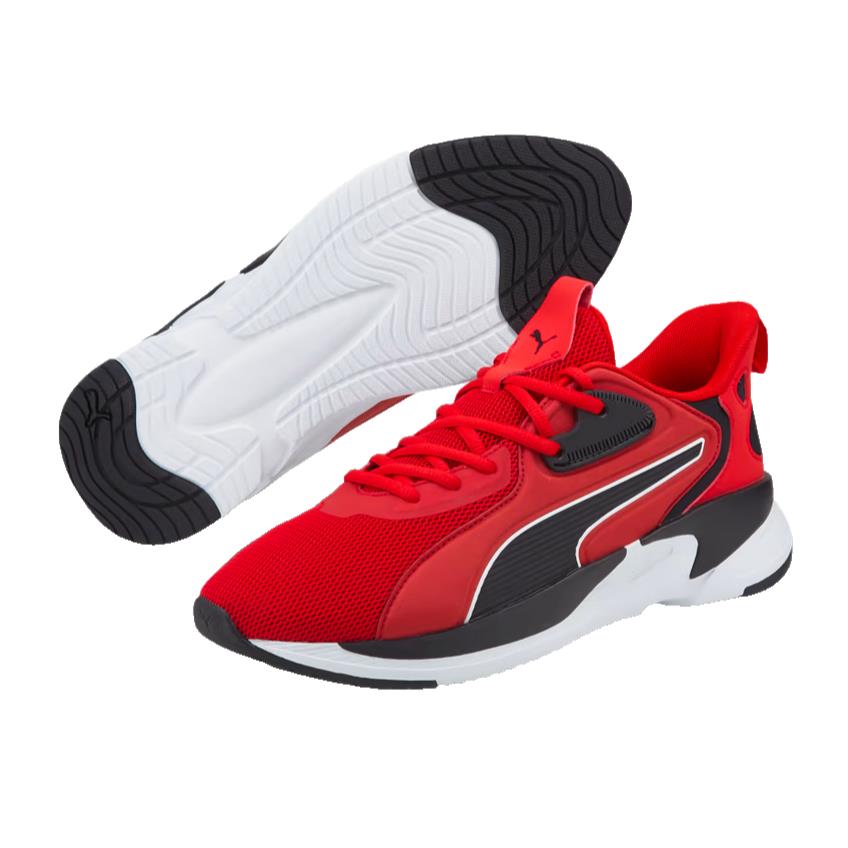 Puma Mens Red Shoe Softride Premier Slip ON 376186 03