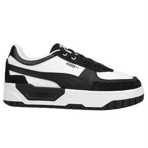 Puma Cali Dream Tweak Platform Womens Black White Sneakers Casual Shoes 386747