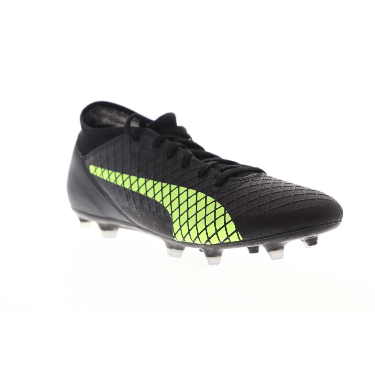 Puma Future 18.4 FG AG Mens Soccer Cleats Black Size 12.5 D Medium Athletic Shoe