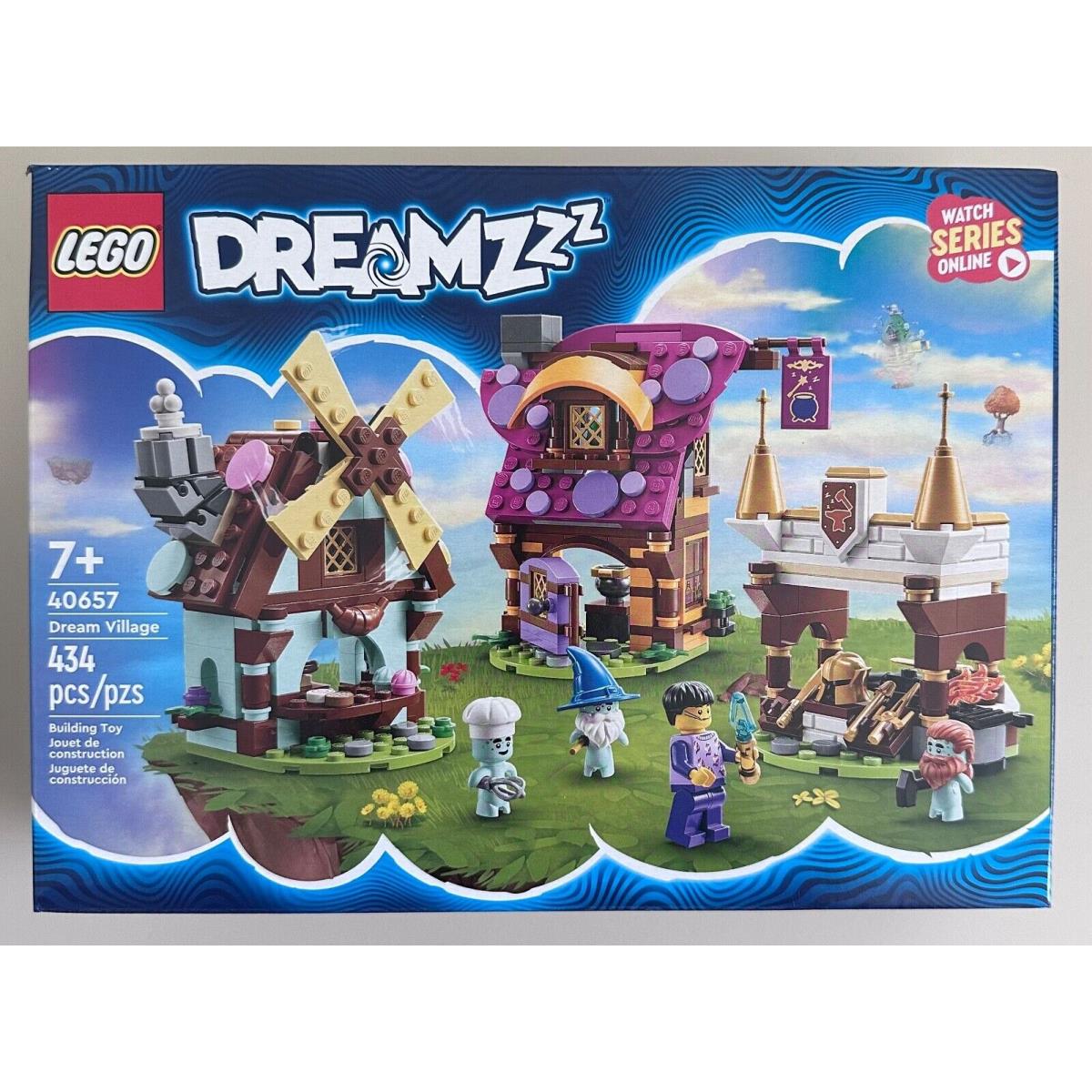Lego Dreamzzz 40657 - Dream Village 434 Pieces Building Kit Toy Set 7+