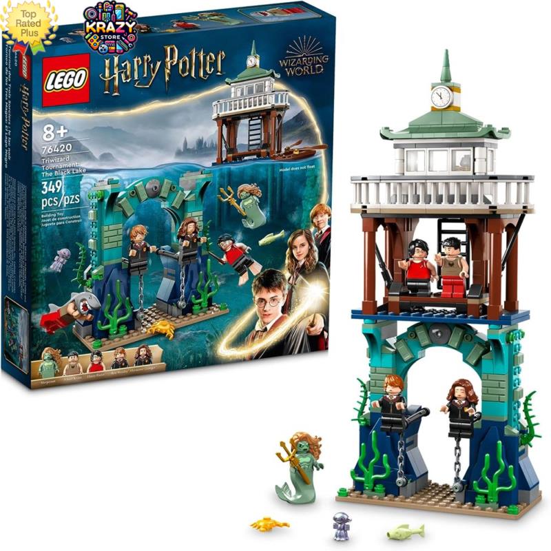 Magical Lego Harry Potter Triwizard Tournament The Black Lake Adventure Set