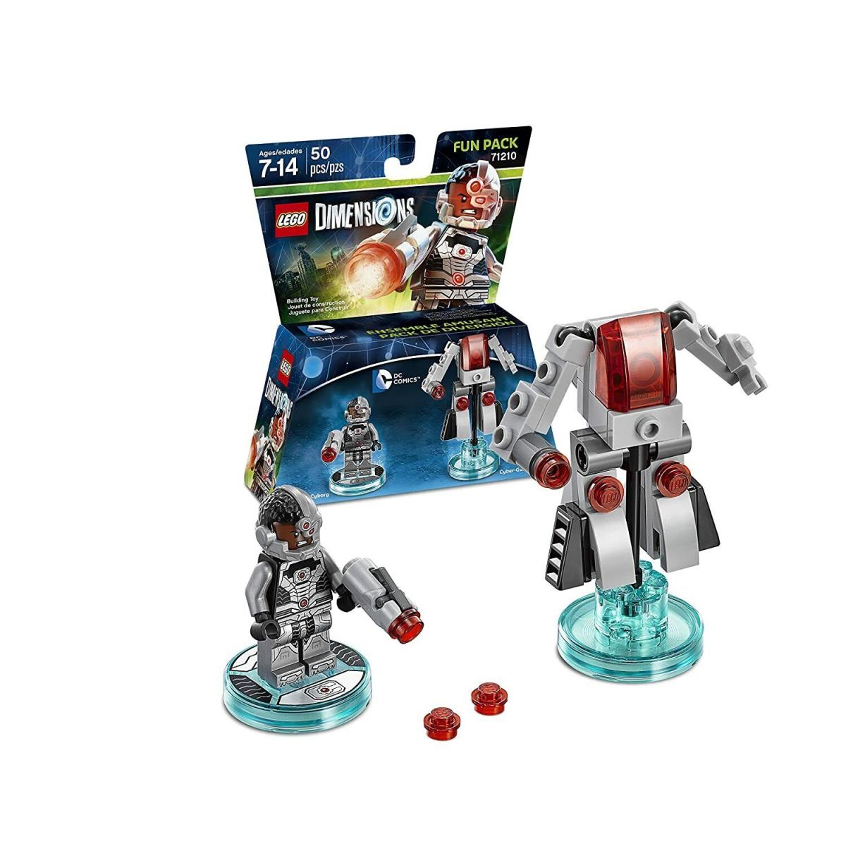 Lego Dimensions Fun Pack DC Comic Cyborg Cyber Guard 71210