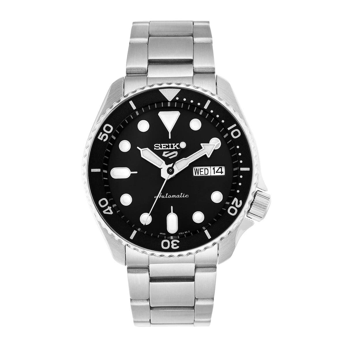 Seiko Men`s Analogue Automatic Watch with Stainless Steel Strap SRPD55K1