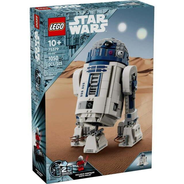 Lego Star Wars R2-D2 Brick Built Droid Figure 75379 Building Toy Set Gift