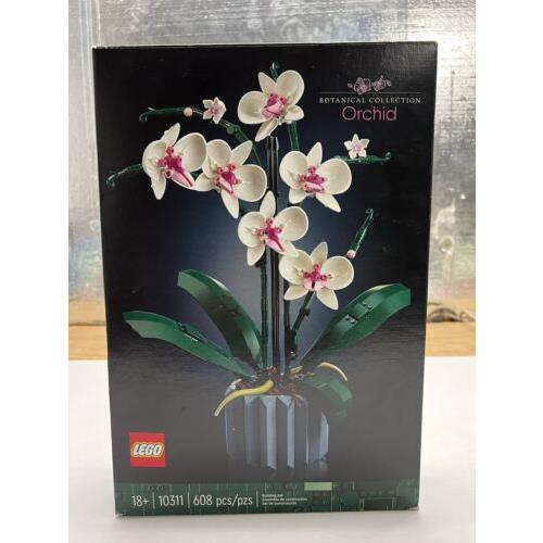Lego Botanical Collection Orchid Set 10311 Ages 18+ 608 Pieces