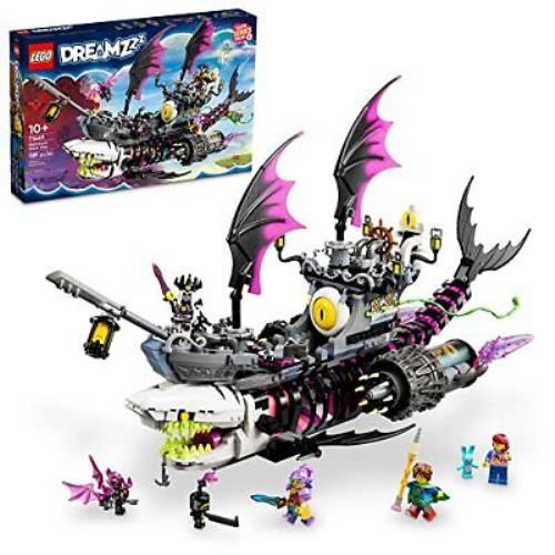 Lego Dreamzzz Nightmare Shark Ship 71469 Set